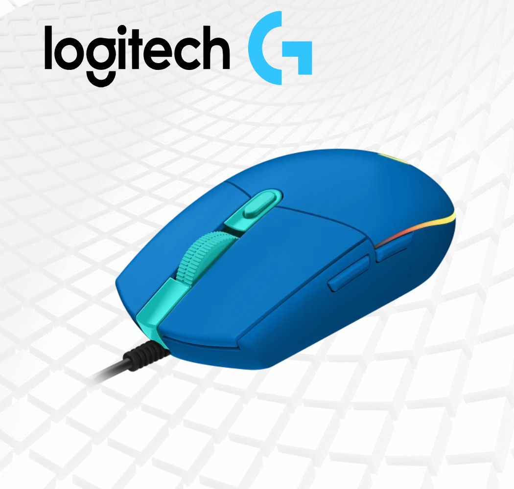 mouse gaming g203 azul usb rgb mouse gaming g203 azul usb rgb