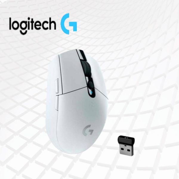 Logitech G305 LIGHTSPEED Blanco Mouse Gamer Wireless