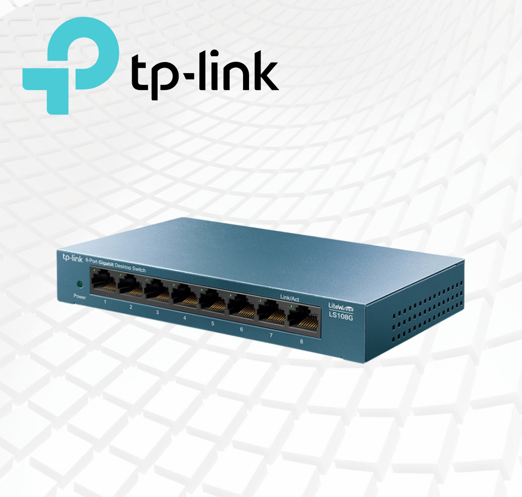 TP-Link LS108G Switch Gigabit 8 Puertos TP-Link LS108G Switch Gigabit 8 Puertos