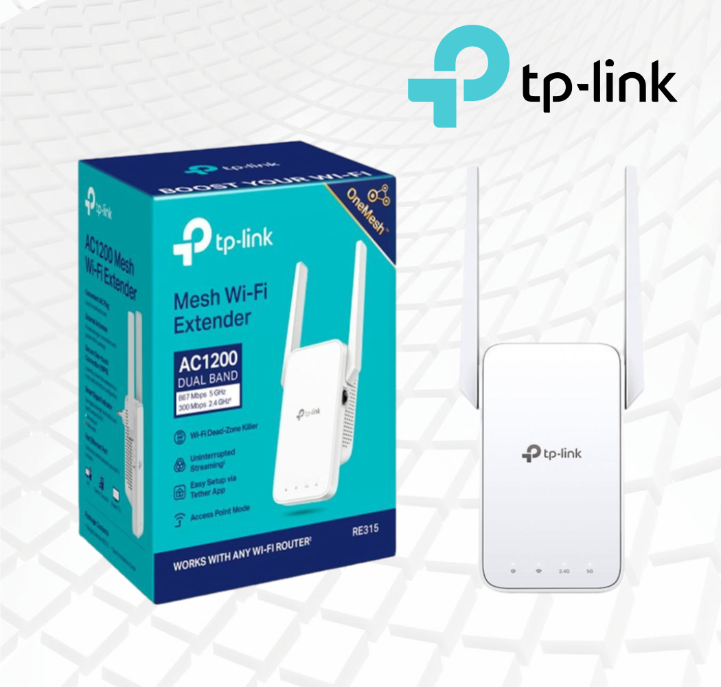 TP-Link RE315 Extensor de Señal OneMesh TP-Link RE315 Extensor de Señal OneMesh