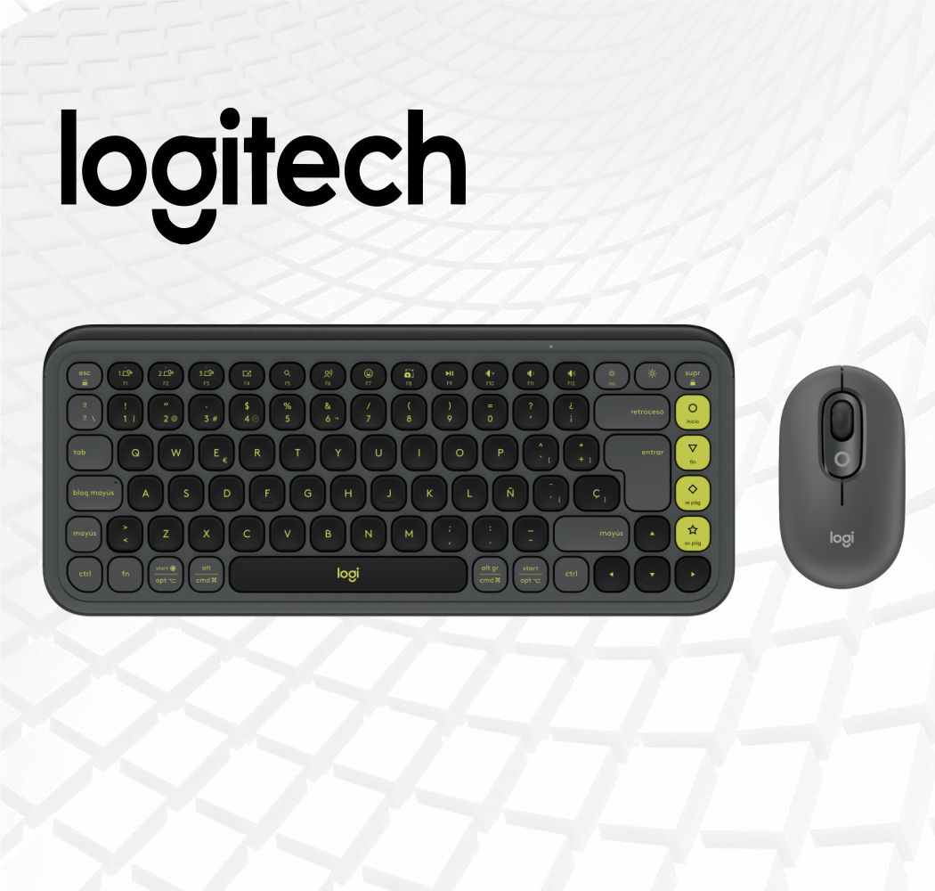 Logitech POP Icon Combo Grafito Verde Logitech POP Icon Combo Grafito Verde