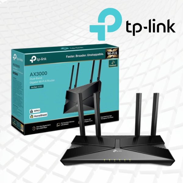 Router TP-Link Archer AX53 AX3000 WiFi 6 Gigabit