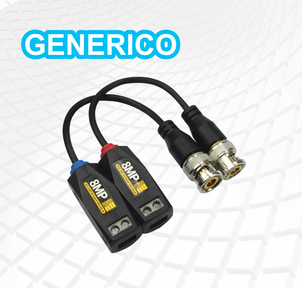 BALUM PASIVO FULL HD 8MP HD 4K Blister x 2