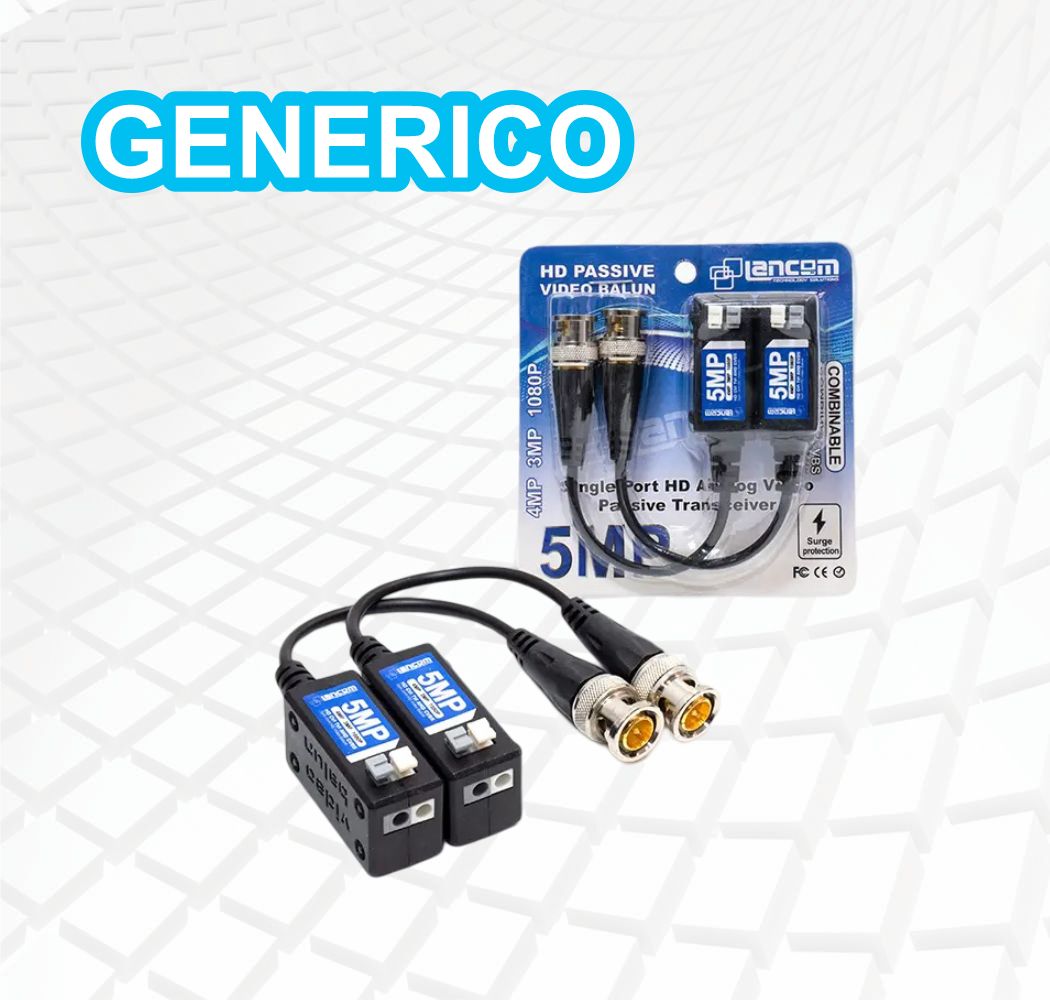 BALUM PASIVO HD 2K 1080P 5MP Blister x 2