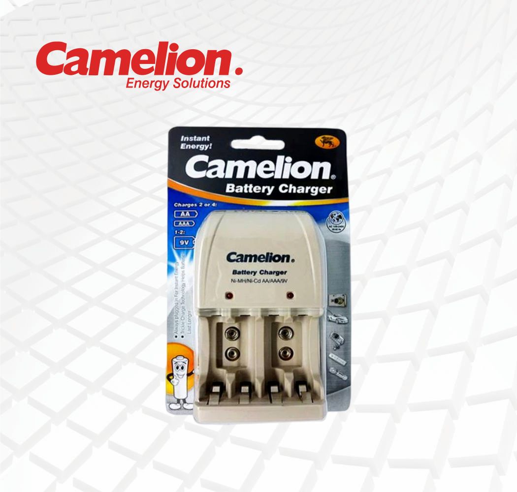 CARGADOR DE PILAS AA AAA 9V CAMELION BC-1001A-2H20 (2)