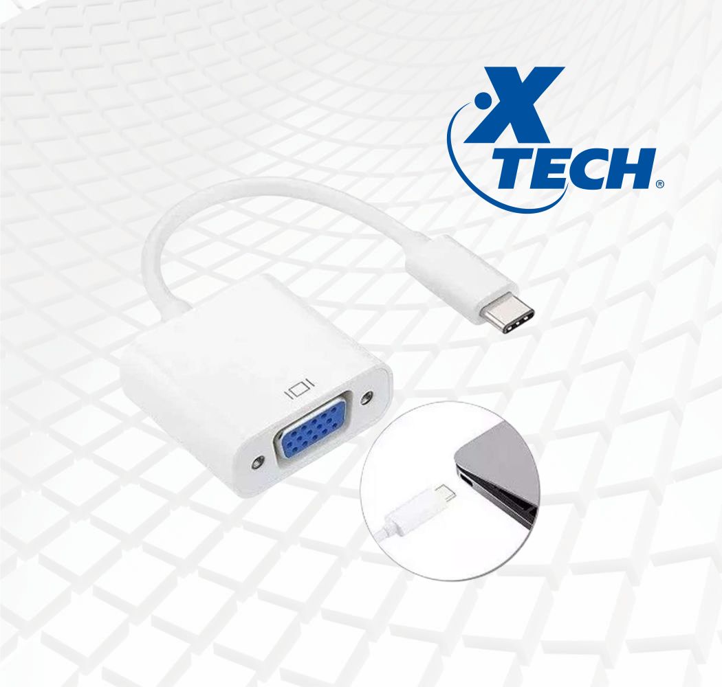 ADAPTADOR Mini DisplayPort a VGA XTECH XTC340