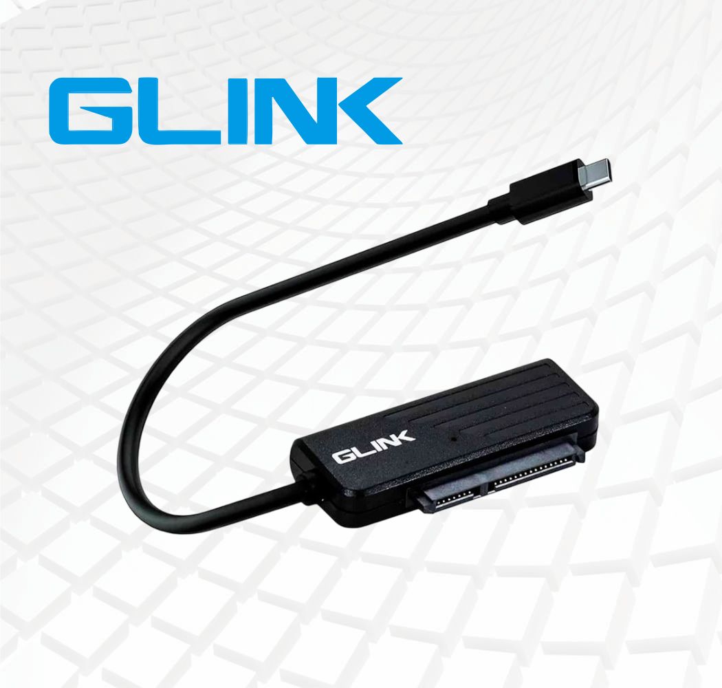 ADAPTADOR PARA SSDHDD 2.5 SATA a USB-C GLINK GL-018C