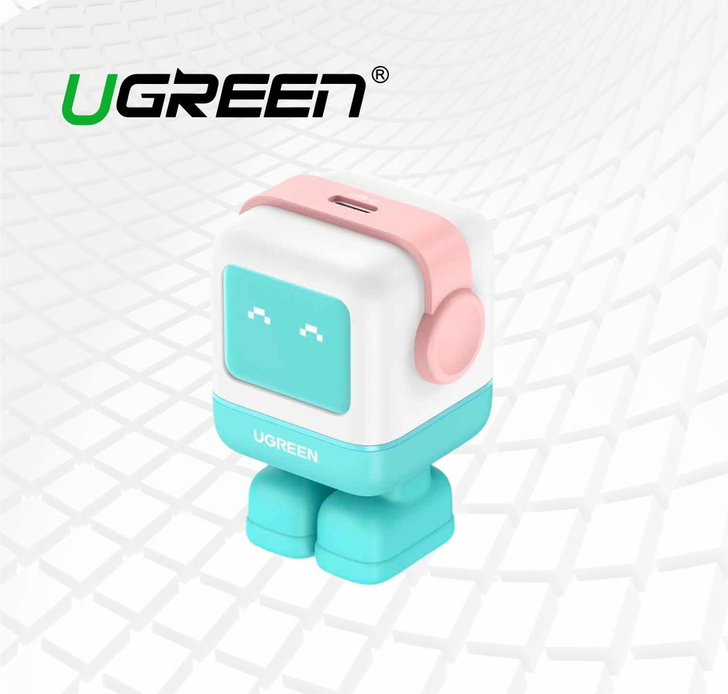 CARGADOR 30W ROBOT GaN 1x USB-C UGREEN 45089