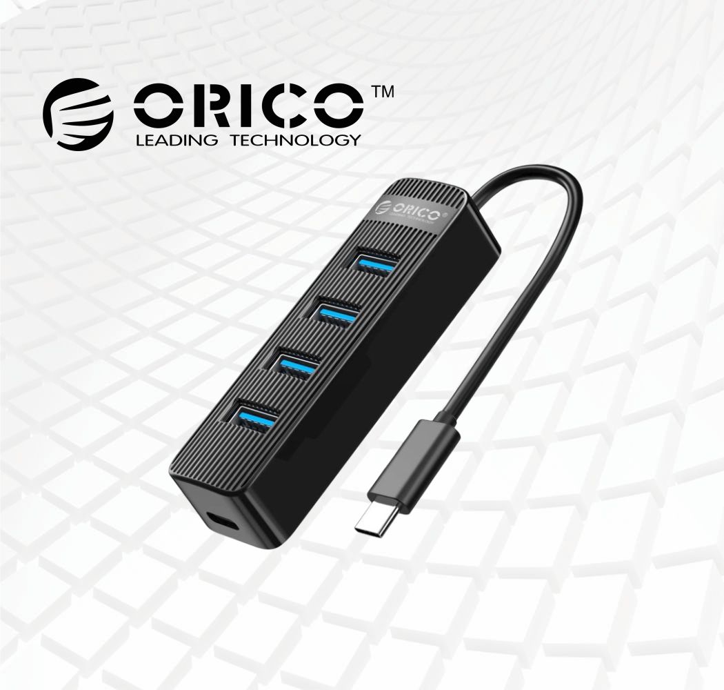 HUB ADAPTADOR USB-C a 4x USB-C ORICO TWC3-4A