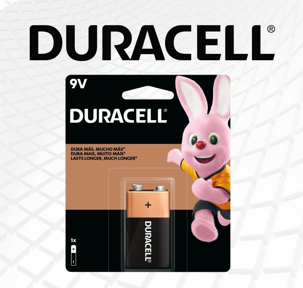 BATERIA 9V Blister x 1unidad DURACELL