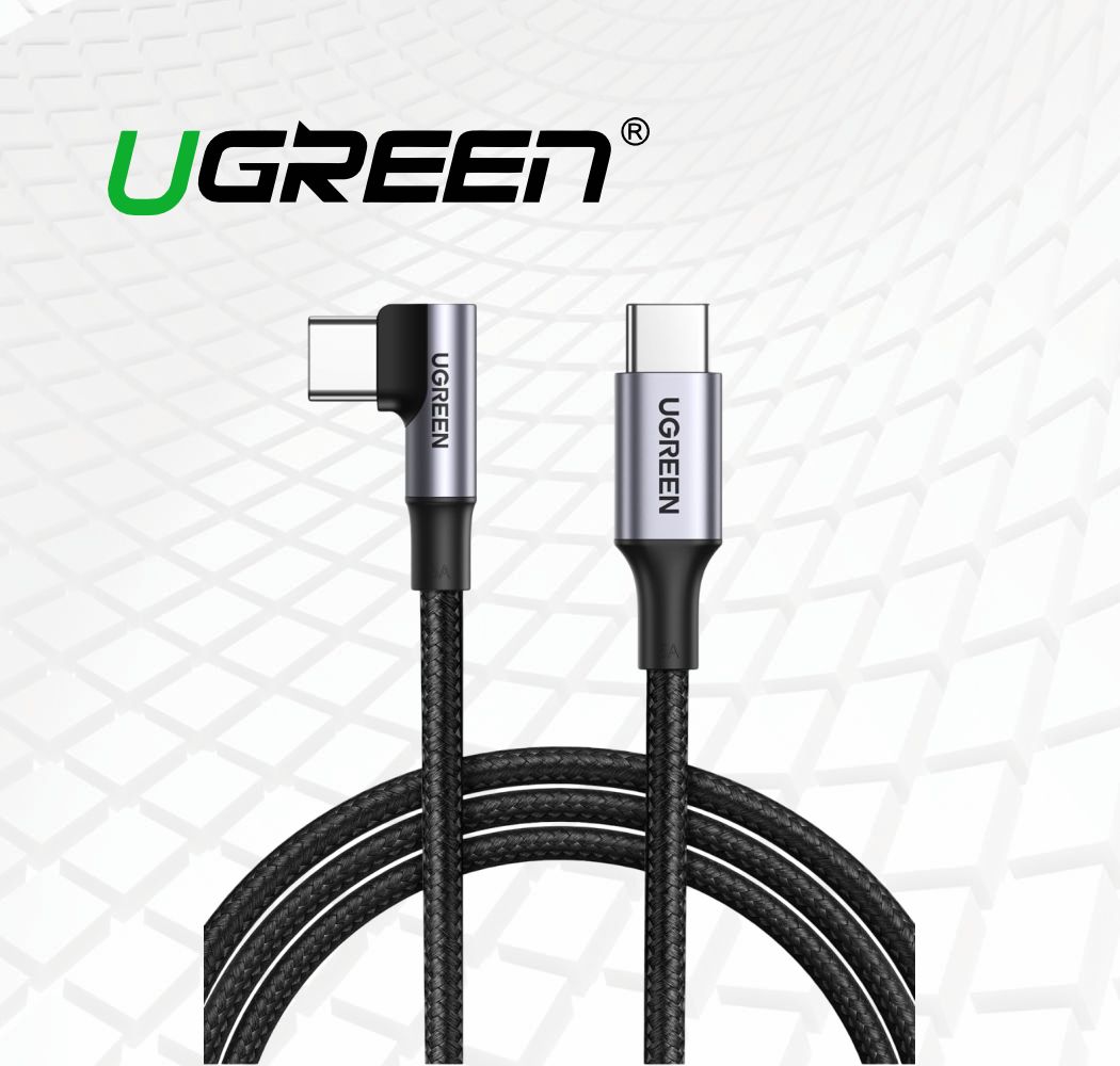 21231231231231321231231-compressed CABLE USB-C a USB-C | ANGULO RECTO 90° | 2metros | UGREEN 70645