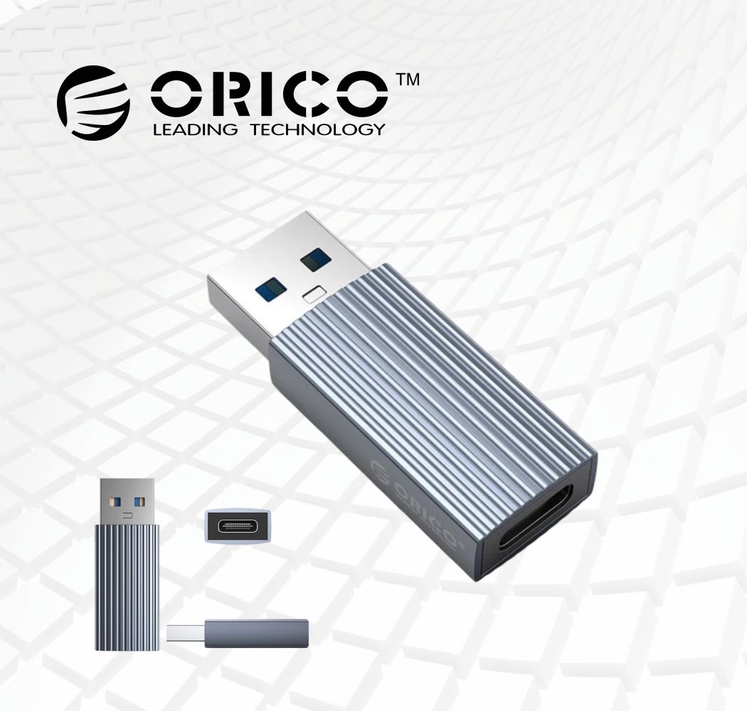 261231123123213131-compressed ADAPTADOR USB-A v3.1 a USB-C | ALUMINIO | ORICO AH-AC10-GY-BP