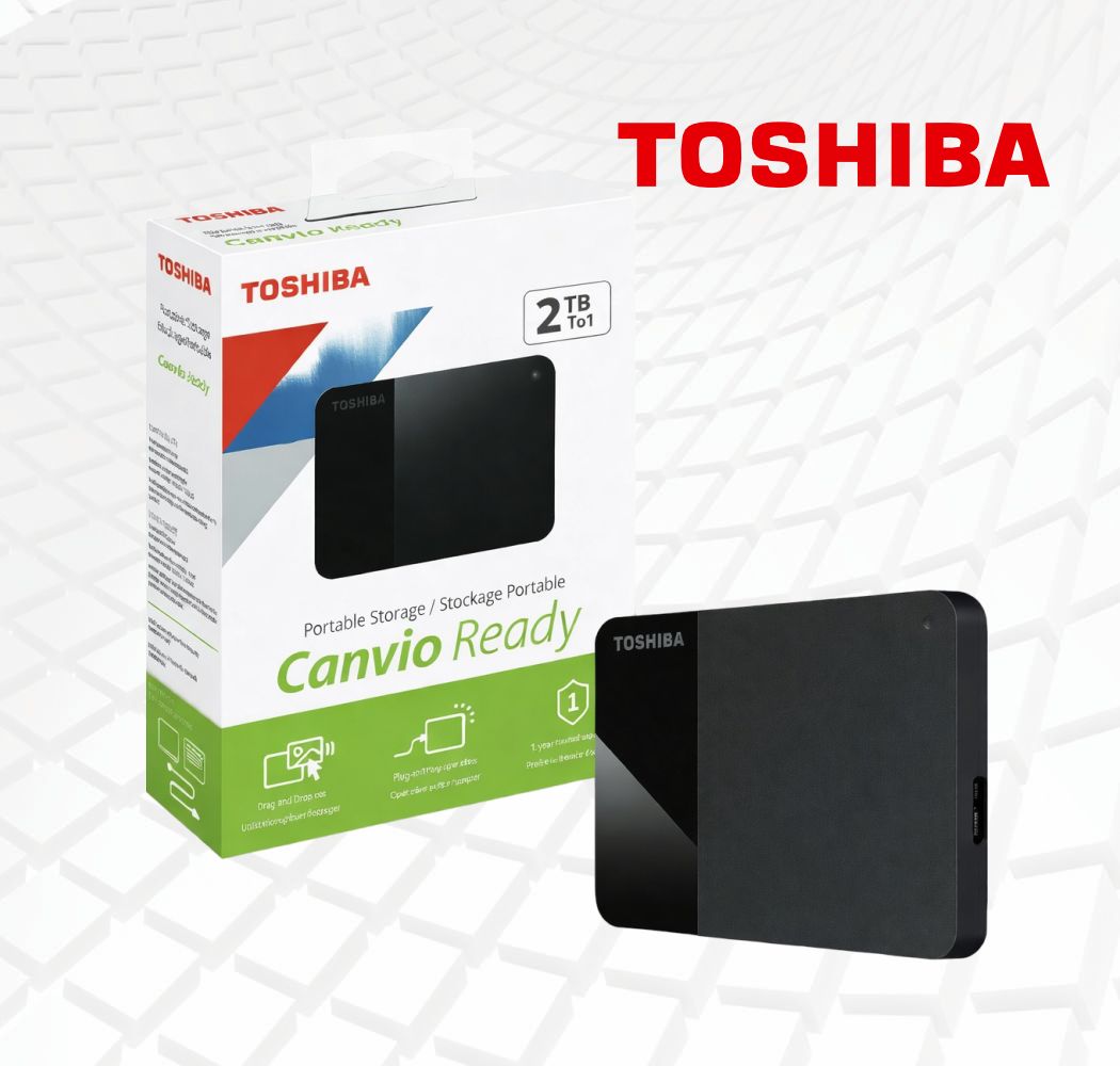 Toshiba Canvio Ready 2TB Disco Duro Externo USB Toshiba Canvio Ready 2TB Disco Duro Externo USB