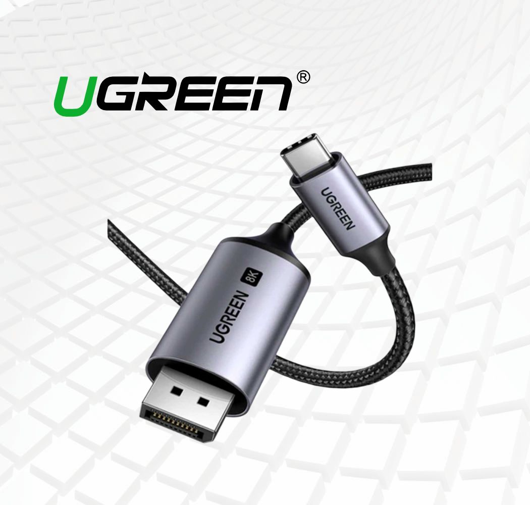 CABLE USB-C a DISPLAYPORT v1.4 | 8K@60Hz | THUNDERBOLT 4/3 | UGREEN 25839