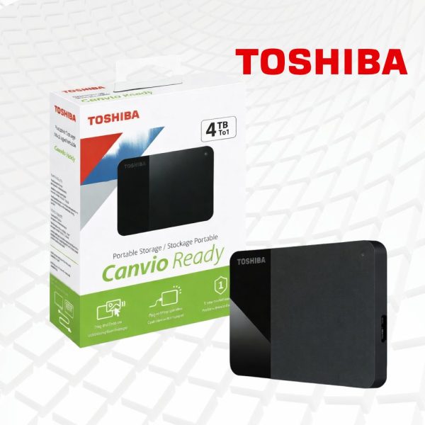Toshiba Canvio Ready 4TB Disco Duro Externo USB