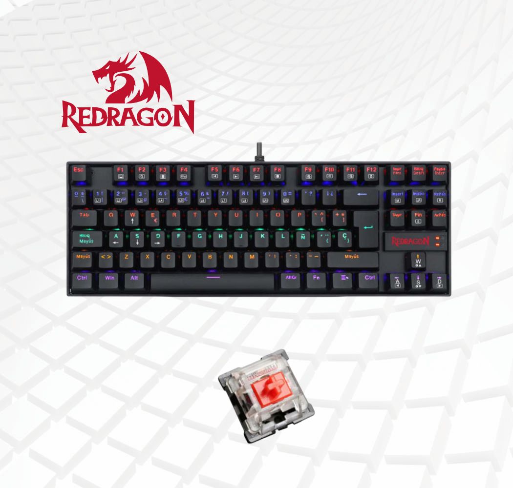 Redragon Kumara K552 Rainbow Teclado Mecánico Redragon Kumara K552 Rainbow Teclado Mecánico