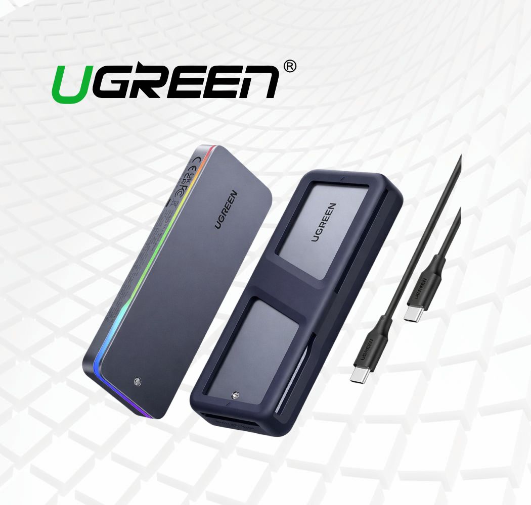 UGREEN 25665 Case SSD M.2 20Gbps RGB UGREEN 25665 Case SSD M.2 20Gbps RGB