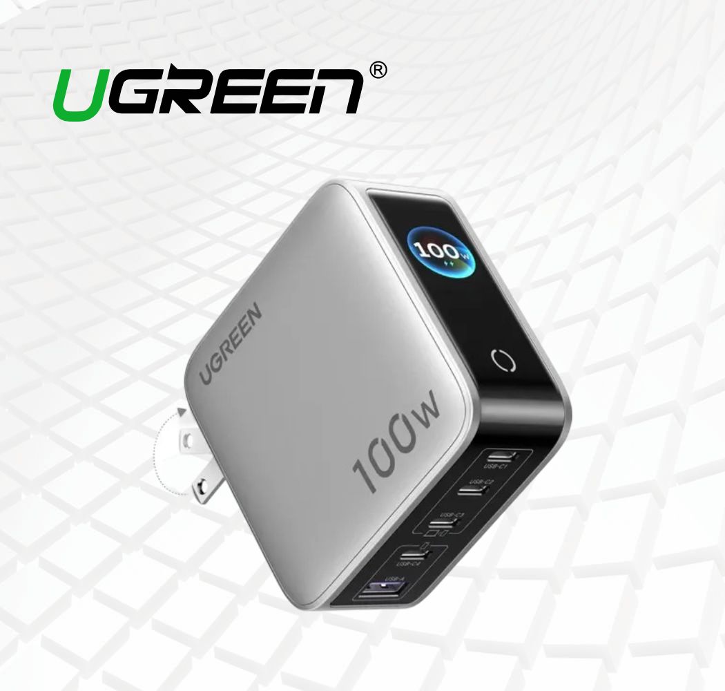 CARGADOR DE PARED 100W | 5 PUERTOS DE CARGA | UGREEN 65619B 1